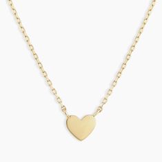 14k Gold Heart Mini Necklace – gorjana Sterling Silver Heart Necklace With Delicate Yellow Gold Chain, Delicate Sterling Silver Heart Necklace In Yellow Gold, Yellow Gold Heart Necklace With Delicate Sterling Silver Chain, 14k Gold Necklace With Heart Charm, Delicate Yellow Gold Necklace With Heart Charm, Yellow Gold Open Heart Necklace For Everyday, Everyday Yellow Gold Heart Necklace In Sterling Silver, Everyday Yellow Gold Open Heart Necklace, Minimalist Yellow Gold Heart Cut Necklace