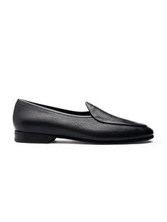 Der Belgian - Schwarzes Hirschleder | MORJAS Timeless Black Slip-on Loafers, Black Calf Leather Tassel Loafers For Galas, Classic Black Slip-on Tassel Loafers, Luxury Black Loafers With Brogue Detailing, Black Calf Leather Tassel Loafers For Work, Luxury Black Oxfords For Office, Luxury Black Loafers With Leather Lining, Black Calf Leather Tassel Loafers With Rubber Sole, Luxury Tassel Loafers With Rubber Sole For Work