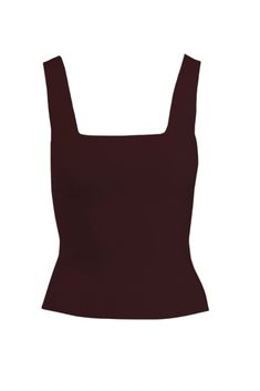 Elevate your wardrobe with this sophisticated tank top, featuring a flattering square neckline that adds a touch of elegance to the classic silhouette. The Zoe tank is a versatile piece perfect for creating endless outfit combinations, no matter the season. Casual Weekend: Effortlessly stylish, pair this tank top with your go-to jeans for a laid-back weekend outfit. Polished Elegance: Transform your ensemble by teaming the tank top with a sleek blazer and statement jewelry for a refined, polishe Square Neck Elastane Top For Summer, Square Neck Solid Color Tank Top For Summer, Chic Elastane Camisole, Summer Square Neck Elastane Tank Top, Fitted Tank Top With Straight Neckline In Solid Color, Fitted Tank Top With Straight Neckline, Chic Fitted Tank Top Vest, Chic Square Neck Tops, Elegant Square Neck Top In Elastane