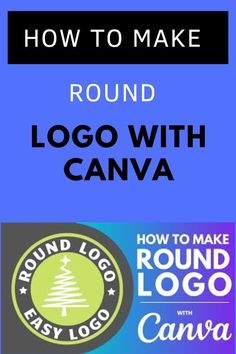 how to make round logo with canva in adobe and wordpress - step by step guide