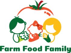 the logo for farm food family