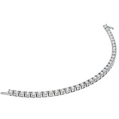 Sparkle and elegance come together in our mesmerizing 11.51 Carat 14K White Gold Round Cut Tennis Bracelet. This exquisite piece is the epitome of timeless beauty, making it a must-have for every jewelry aficionado. With a total carat weight of 11.51, this bracelet is adorned with round cut diamonds that captivate the eye with their remarkable brilliance.Crafted with utmost precision and attention to detail, this tennis bracelet showcases the finest craftsmanship. Each diamond, weighing 0.30 car Classic Wedding Diamond Bracelet With Polished Finish, Elegant Silver Tennis Bracelet With Polished Finish, Elegant Gold Bracelet With Prong Setting, Elegant Sterling Silver Bracelet With Polished Finish For Wedding, Elegant Diamond Gold Bracelet With Prong Setting, Elegant Gold Diamond Bracelet With Prong Setting, Classic Diamond Bracelet With Diamond Accents For Evening, Classic Diamond Bracelet With Accents For Evening, Formal Sterling Silver Diamond Bracelet With Polished Finish