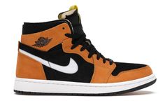 Jordan 1 High Zoom Air CMFT Black Monarch - CT0978-002 Authentic Jordans, Jordan Model, Nike Air Jordan 1, Air Jordan 1 High, Jordan 1 High, Jordans For Men, Air Zoom, Jordan 1 Retro High, Black & White