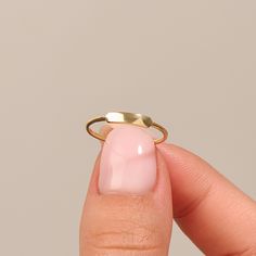 Enhance your style with our 14k Solid Gold Engraved Signet Ring. This minimalist, custom name ring is perfect for women, featuring a flat bar design with a personalized monogram. Elevate your look with this elegant ladies' pinky ring. Give a gift they will be extremely happy with a personalized minimalist rings that customized with their initials or their beloved ones... Ring Details ❥ Gold KT: 14k 18k 10k Solid Gold ❥ Gold Color Options: Rose Gold, Yellow Gold, White Gold ❥ Thickness: 0.94 mm ❥ Adjustable 14k Gold Midi Rings With Polished Finish, Modern Personalized Stackable Rings For Everyday, Modern Personalized Everyday Stackable Rings, Dainty Initial Ring With Polished Finish, Gold Minimalist Stackable Engraved Ring, Minimalist Gold Engraved Stackable Ring, Minimalist Hammered 14k Gold Stackable Rings, Minimalist Adjustable Engraved Ring For Everyday, Minimalist Engraved Adjustable Ring For Everyday