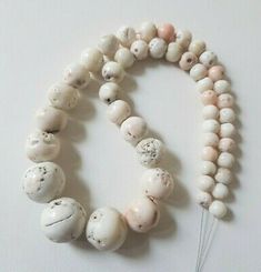 (eBay) Big Size Natural White Coral Beads Japanese Sea, Mediterranean Round Bead. L-30 Sea Mediterranean, White Coral, Coral Beads, Loose Beads, Big Size, Natural Color, Round Beads, Pearl Necklace, Lab