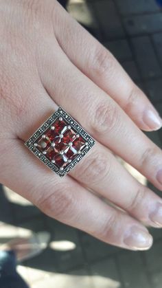 Red square ring Red square earrings red dangle earring silver red jewelry garnet earrings garnet geometric ring 925 silver red jewelryRing details: 2.5×2.5 cmEarrings detais 2.5×2.5 cmEarrings lenght 4 cmReady to ship Red Fine Jewelry As A Gift For Her, Red Gemstone Jewelry As Gift For Her, Red Gemstone Jewelry Gift For Her, Red Square Cut Jewelry For Gift, Red Square Cut Jewelry Gift, Red Square Cut Gemstone Jewelry, Square Cut Ruby Jewelry Fine Jewelry, Red Square Pendant Gemstone Jewelry, Red Gemstone Square Pendant Jewelry