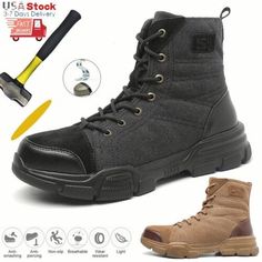 Find ideas๏ฟฝand inspiration for MEN'S SAFETY BOOTS ARMY MILITARY POLICE TACTICAL STEEL TOE CAP COMBAT WORK SHOES, Mens boots Police Tactical, Safety Work, Boots Mens, Safety Boots, Work Safety, Winter Snow Boots, Safety Shoes, Toe Shoes, Up Shoes