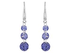 Blue/White/Yellow/Pink Cubic Zirconia Rhodium Over Silver Earrings 20.15ctw - BMC712 | JTV.com Sapphire Crystal Dangle Earrings For Formal Events, Sapphire Crystal Dangle Earrings For Formal Occasions, Sapphire Dangle Crystal Earrings For Formal Occasions, Blue Drop Jewelry With Diamond Accents, Classic Silver Tanzanite Earrings, Elegant Tanzanite Dangle Earrings, Formal Jewelry Sets With Sparkling Stones, Sterling Silver Jewelry Sets For Anniversary, Formal Jewelry Sets With Sparkling Round Stones