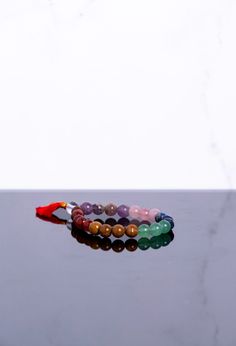 Introducing our 7 Chakra Stone Bracelet, a stylish and practical way to adorn yourself with the beauty of gemstones while harnessing their powerful energies. With a durable elastic cord and genuine small beaded details, this bracelet offers a convenient and fashionable means to keep the energy of your seven chakras with you throughout the day. Key Features: Stones: This bracelet is composed of a carefully selected array of gemstones, each aligned with a specific chakra. The stones include Clear Power Bracelet, Seven Chakras, 7 Chakra, Chakra Stones, The Energy, Stone Bracelet, The Beauty, Chakra, Energy