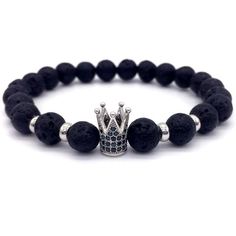 Imperial Crown Bracelet – One Click Street Silver Alloy Bracelets, Silver Alloy Bracelet As Fashion Accessory, Silver Alloy Bracelets For Fashion Accessory, Silver Alloy Bracelets For Fashion, Trendy Adjustable Alloy Charm Bracelet, Elegant Adjustable Braided Bracelet, Casual Black Adjustable Chain Bracelet, Casual Adjustable Black Chain Bracelet, Minimalist Adjustable Alloy Charm Bracelet