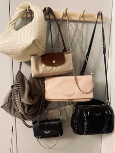 Stella Mccartney Bag Outfit, Falabella Bag Outfit, Zadig Et Voltaire Bag Outfit, Longchamp Aesthetic, Tassen Hanger, Stella Bag, Stella Mccartney Bag, Bags Aesthetic