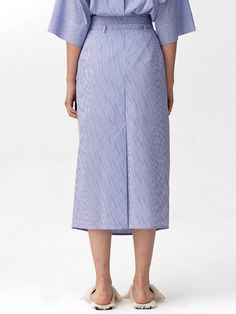 Editor's notesSpun with a soft cotton blend, this midi wrap skirt is detailed with a feminine structural hem. - Wrap style skirt- Midi long - Back vent- Self-tie on the side- Side pocketsMeasurements(in.)- Size: One size(XS-M)- Waist: 22.44in- Hip: 22.44in- Length: 32.68in- Model Info: 5' 7 / Bust: 35in / Waist: 26in . Hip: 35inComposition & Care- 71% Cotton, 25% Nylon, 4% Polyurethane- Dry cleanDesigner- by SIGREAT Relaxed Fit Midi Pencil Skirt For Daywear, Workwear Gathered Midi Maxi Skirt, Asymmetrical Relaxed Skirt For Daywear, Cotton Midi-length Workwear Bottoms, Cotton Midi Bottoms For Work, Cotton Midi-length Bottoms For Work, Cotton Midi Length Lined Pencil Skirt, Spring Daywear Relaxed Fit Pencil Skirt, Relaxed Fit Midi Wrap Skirt For Work