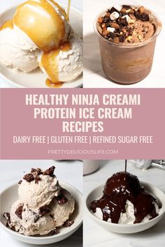 healthy ninja ice cream recipes that are gluten free and fritted sugar free