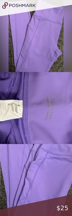 Fabletics super soft pure luxe periwinkle high waisted, NWOT Pure Products, Pants