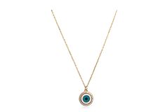 Sparkling round brilliant cut cubic zirconias frame this round medallion lucky evil eye pendant, giving it a touch of modernity as it wards off bad vibes. Rich enamel detail brings this talisman to life in chic style, perfect for adding color and cultural influence to your necklace layering looks. A secure clasp keeps our delicate cable chain Tara Necklace in place, connected to the pendant, keeping it centered. Designed in 925 sterling silver yellow gold plating. Metal Type: 925 Sterling Silver Metal Plating: Yellow Gold PlatingGemstone: Gold Cubic ZirconiaLength: 16-18” Elegant Round Evil Eye Charm Necklace, Spiritual Gold Enamel Necklace, Evil Eye Metal Necklace With Round Shape, Gold-plated Evil Eye Amulet Necklace, Multicolor Turquoise Pendant Necklace, Spiritual Style, Evil Eye Pendant, Cable Chain, Evil Eye, Types Of Metal