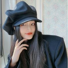 Lady Hat Cap Beret Wool Blend Newsboy Gatsby Flat Oversized Black Fashion Casual | eBay Oversized Hats, Hat Fashion Women, Lady Hat, Red Beret, Oversized Hat, Hats Fashion, Hat Beret, Family Brand, Beauty Hair Makeup