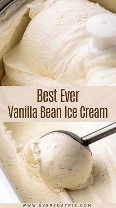 the best ever vanilla bean ice cream