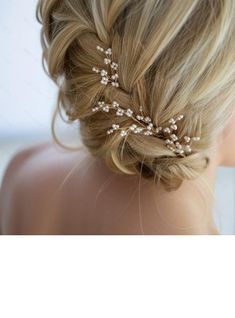 JJ's House Hair Pins 4.33 \"(Approx.11cm) Wedding (Set of 3) Hair Accessories 1.97\"(Approx.5cm) Alloy Hairpins Pearl Headpieces. #JJ's House #HairPins #Wedding #HairAccessories #Alloy #Hairpins #Pearl #Headpieces Pearl Hair Pins Bride, Gold Hair Accessories Wedding Simple, Braidsmaid Hair Accessories, Bridal Wedding Hair Accessories, Wedding Hair Clip For Bride, Bridesmaids With Hair Pieces, Champagne Bridal Hair Piece, Pearl Side Hair Comb, Curls With Pearls Hair Piece Wedding