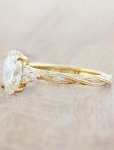 Vintage Inspired Engagement Rings, Cute Engagement Rings, Future Engagement Rings, Oval Diamond Engagement, Lab Diamond Engagement Ring, Oval Diamond Engagement Ring, Vintage Wedding Band, Dream Engagement Rings, Engagement Rings Oval