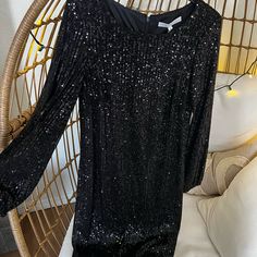 Brand Nwt Preston And York Long Sleeve Black Sequin Dress. Perfect For The Upcoming Holidays! Size 6. Long Sleeve Black Sequin Dress, Sequin Long Sleeve Dress, Long Sleeve Sequin Dress, York Dress, Black Sequin Dress, Black Sequins, Preston, Dress Brands, Sequin Dress