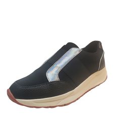 This Nima slip-on fabric shoe looks elegant thanks to its comfy and cool white sole, extra-flexible elastic goring, and jogger-like sensation. fabric and manmade upperslip-on sneakerround toe sneakerswith pulltab at the back manmade sole, Imported Women's Casual Shoes, Round Toe Sneakers, Girls Flats, Oxford Heels, Fabric Shoes, Rubber Shoes, Junior Outfits, Girls Sneakers, Fashion Sneakers