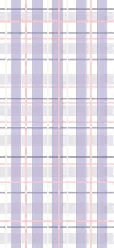 a plaid pattern with pink and purple lines on the bottom, in pastel shades