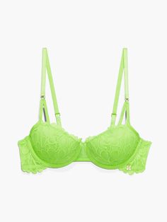 Savage Not Sorry Lightly Lined Lace Balconette Bra in Green | SAVAGE X FENTY Green Bra, Lace Balconette, Sorry Not Sorry, Not Sorry, Savage X Fenty, Everyday Basics, Balconette Bra, Black Caviar, Everyday Bra