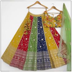 lehenga Anarkali Style Multicolor Sharara With Cutdana, Multicolor Anarkali Set With Gota Work, Multicolor Semi-stitched Traditional Wear For Navratri, Semi-stitched Multicolor Traditional Wear For Navratri, Bollywood Style Multicolor Anarkali Set For Festive Season, Multicolor Semi-stitched Anarkali Set For Diwali, Fitted Multicolor Sharara With Pallu, Fitted Multicolor Anarkali Set With Pallu, Diwali Multicolor Semi-stitched Anarkali Set