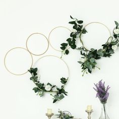 Hoop Wreath, Floral Hoop Wreath, Hula Hoop Wreath, Embroidery Hoop Wreath, Wooden Hoops for Crafts#color_natural Floral Hoop Wreath, Macrame Rings, Wreath Rings, Mini Wreaths, Wreath Wall, Hanging Wreath, Floral Hoops, Bridal Shower Rustic, Wooden Hoop