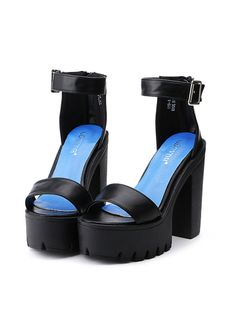 Arrival Thick Heels Sandals Platform Casual Russian Shoes Russian Shoes, Platform Design, Sandals Platform, Platform Sandals Heels, Gothic Punk, On Air, Heels Sandals, 5 Inch Heels, Thick Heels