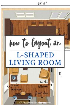 L-Shaped Living Room Layout Ideas: How To Arrange Your Furniture | Interior Design L Shaped Lounge Dining Layout, 15x13 Living Room Layout, Living Room With L Shaped Couch, L Shape Couch Living Room Layout, L Shape Living Room Layout, L Shaped Living Room Layout, Porch Furniture Layout, Awkward Living Room, Living Room Layout Ideas