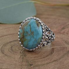 WOWzer... What a show😍 Chunky sterling silver ring featuring intricate filigree detailing on the band and a large oval reconstructed turquoise stone!💙 Arizona Sky Ring just $46.99 (MSRP $109.99) Today Only!! Code: ARIZONA ☁ Sterling Silver Rings With Stones Turquoise Jewelry, Luxury Turquoise Ring With Patina In Sterling Silver, Cheap Silver Turquoise Gemstone Ring, Luxury Sterling Silver Turquoise Ring With Patina, Cheap Silver Turquoise Ring With Gemstone, Beautiful Color Combinations, Size 10 Rings, 50th Gifts, Oval Cabochon