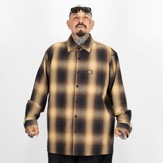 Introducing the Long Sleeve Checker Flannel Shirt! Our lightweight cotton/poly blend is extremely comfortable and provides breathability! This shirt comes in sizes S-5XL. This shirt is for both men and women Cotton/Polyester blend Manufactured by FB County Breathable fabric Flanel Fabric, Cheap Long Sleeve Flannel Shirt For Streetwear, Cheap Black Flannel Shirt For Streetwear, Cheap Streetwear Flannel Shirt, Vintage Long Sleeve Flannel Shirt For Streetwear, Black Long Sleeve Cotton Flannel Shirt, Fb County, Kids Flannel, Brown Shirt