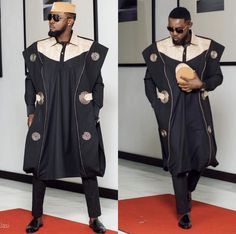 Agbada Style Agbada Styles Men, Agbada Outfit, Native Wears, Couple Matching Outfits, Traditional Attires, African Dresses Men, African Royalty, Afro Style, African Men Fashion