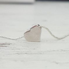 Sterling Silver Heart necklace,Heart charm Necklace,valentines gift,Tiny Silver Heart Necklace,minim Minimalist Everyday Charm Necklace With Heart Charm, Minimalist Everyday Necklace With Heart Charm, Minimalist Everyday Charm Necklace With Heart, Tiny Heart Pendant Charm Necklaces For Everyday, Tiny Heart Pendant Charm Necklace For Everyday, Tiny Heart Necklace In Minimalist Style, Minimalist Everyday Heart Charm Necklaces, Simple Everyday Charm Necklace With Heart, Simple Everyday Heart Charm Necklace