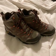 Merrell Moab Waterproof Hiking Boots, Womens Size 9.5, In Perfect Condition - Never Worn Except For To Try On. From A Pet Friendly, Smoke Free Home. Winter Boots Hiking, Hiking Gear Women, Womens Hiking Boots, Women’s Hiking Boots, Mountain Boots, Merrell Moab, Hiker Boots, Hiking Boots Women, Waterproof Hiking Boots