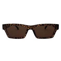 Leopard-print sunglasses from Wild Fable™ in brown. Designed in a rectangle shape with UV protection lenses to help keep your eyes shielded from the sun. Recycled plastic frame offers a lightweight feel. Wild Fable™: A look for every story. If you're not satisfied with any Target Owned Brand item, return it within one year with a receipt for an exchange or a refund. Leopard Spots, Wild Fable, Rectangle Shape, Recycled Plastic, Your Eyes, Uv Protection, Apparel Accessories, The Sun, Leopard Print