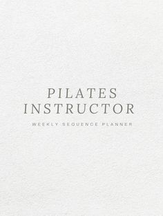 Introducing the Digital Pilates Sequence Planner - your all-in-one solution for organized Pilates sessions! With this planner, you can easily schedule your Pilates sessions for the week ahead or plan your daily routines with a user-friendly interface. Customize your Pilates sequences by tailoring exercises, cues, and equipment needs for each session, ensuring that every workout is perfectly suited to your preferences and goals. Stay effortlessly organized with clear overviews of your progress. With its intuitive design, the Digital Pilates Sequence Planner is suitable for both seasoned practitioners and instructors, making it easy to navigate and utilize effectively. Streamline your Pilates practice and teaching today with this indispensable tool, and experience the benefits of staying foc Pilates Sequence, Pilates Branding, Aesthetic Planners, Childhood Summer, Pilates Quotes, Hot Yoga Studio, Yoga Studio Design, Reformer Pilates, Pilates Teacher