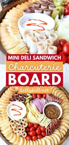 Entertain family and friends with this Thanksgiving appetizer! This crowd-pleasing appetizer recipe is easy to put together and fun to eat. You can't go wrong with this Mini Deli Sandwich Charcuterie Board featuring meat and cheese, bread, and more! Mini Sandwich Charcuterie Board, Deli Meat Charcuterie Board Ideas, Deli Meat Charcuterie Board, Charcuterie Sandwich Board, Slider Charcuterie Board, Bread Board Appetizer, Mini Deli Sandwiches, Mini Sandwich Board, Sandwich Charcuterie Board Ideas