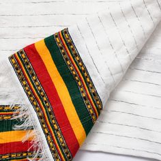 Handwoven Ethiopian scarf, soft interlacing fabric and comfortable to the skin It measures 66 inches long and 27 inches wide (170 cm x 70 cm). Profile Picture Images, Stripe Scarf, Scarf Handmade, Striped Scarves, Cotton Scarf, Red Stripe, Green Gold, Shawls And Wraps, Gold Yellow