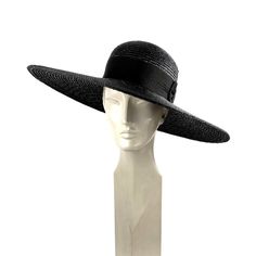 Stay cool and stylish this summer with our Black Summer Straw Hat with Wide Brim.  Perfectly suited for beach days and sunny adventures, this chic accessory offers optimal sun protection.  Crafted from high-quality straw, this hat not only shields your face and neck from harmful UV rays but also ensures breathability and comfort. Its classic black color beautifully complements any beach outfit or casual attire. With a wide brim, it provides ample shade, keeping you cool even on the hottest summe Chic Straw Hat With Uv Protection For Travel, Elegant Wide Brim Straw Hat With Uv Protection, Summer Boater Hat With Uv Protection For Sunbathing, Wide Brim Panama Hat For Pool, Black Hats With Upf 50+ For Beach Season, Wide Brim Panama Hat With Uv Protection For Pool, Upf 50+ Short Brim Panama Hat For Pool, Black Summer Hat With Curved Brim, Black Adjustable Hat For Summer