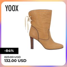 laces, solid color, round toeline, square heel, leather lining, leather sole, contains non-textile parts of animal origin , Color: Tan , Size: 5 Tan Women, Tan Woman, See By Chloe, Womens Boots Ankle, Heeled Boots, Chloe, Womens Boots, Ankle Boot, Ankle Boots