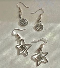 Diy Jewelry Wire, Diy Gothic Jewelry, Star Swirl, Simple Diys, Grunge Jewelry, Indie Jewelry