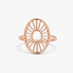 Sunburst Ring Sunburst Ring, Promise Rings For Couples, Shine A Light, Flower Boutique, Rose Gold And Silver, Pura Vida Bracelets, Gorgeous Ring, Ring Rose Gold, Rose Gold Metal