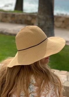 Floppy beach hat for women packable foldable crushable wide brim UPF 50+ sun protection. Ribbon Braids, Floppy Beach Hat, Travel Hat, Sun Protection Hat, Hat For Women, Beach Hat, Laguna Beach, Wide Brimmed, Upf 50