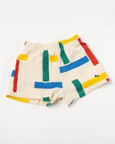 Bobo Choses Kids Multicolor Beacons Shorts. Bobo Choses is a sustainable children’s clothing brand that celebrates kids for their creativity, their spunk, and hopes to inspire kids and adults alike to be funny and lighthearted. At Jake and Jones, a Santa Barbara boutique for slow fashion. Playful Graphic Print Shorts For Summer, Playful Graphic Print Summer Shorts, Cotton Playtime Shorts, Playful Green Cotton Shorts, Playful Shorts For Summer Playtime, Playful Summer Shorts For Playtime, Playful Summer Shorts, Cotton Graphic Print Bottoms For Playwear, Playful Shorts For Playtime In Summer