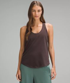 Love Tank Top | Women's Sleeveless & Tank Tops | lululemon Versatile Lululemon Tops For Spring, Casual Stretch Tops By Lululemon, Casual Cotton Racerback Tank Top, Casual Lululemon Tops For Spring, Lululemon Casual Activewear For Spring, Lululemon Summer Versatile Activewear, Versatile Lululemon Tops For Summer, Versatile Everyday Tops By Lululemon, Versatile Lululemon Summer Tops