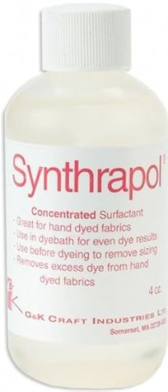 a bottle of syntrapol on a white background