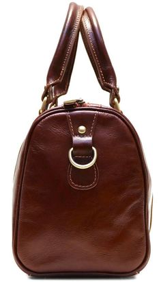 Floto Full Grain Leather Boston Bag Handbag Duck Canvas, Boston Bag, Colour Tone, Full Grain Leather, Sling Backpack, Tuscany, South Carolina, Leather Handbags, Calf Skin