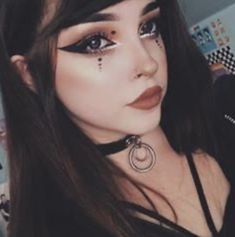 Maquillage Goth, Witchy Makeup, E Girl Makeup, Halloweenský Makeup, Witch Makeup, Rave Makeup, Alternative Makeup, Makijaż Smokey Eye, Edgy Makeup